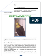 Genética Calopsitas PDF