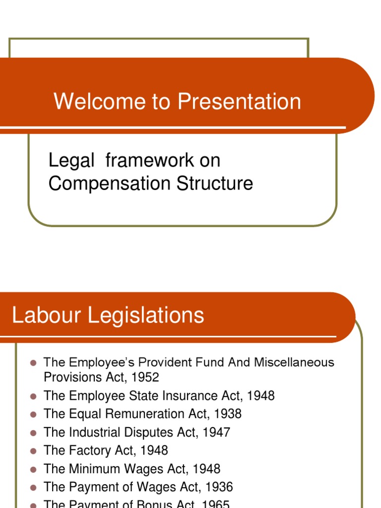 Legal Framework for Employee Compensation | PDF | Wage | Pension