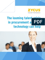 The looming talent crisis in procurement and how technology can help