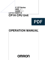CP1H Operation Manual PDF