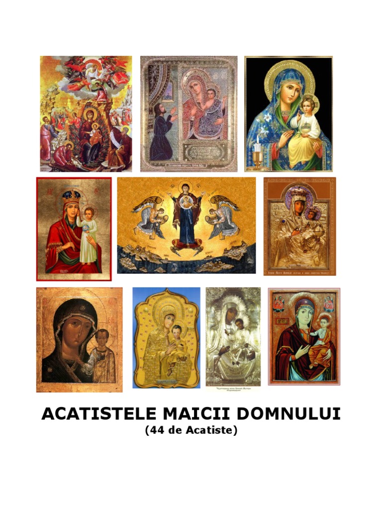 Acatistele Maicii Domnului