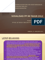 SOSIALISASI PP 99 TH 2012 FINAL A.ppsx
