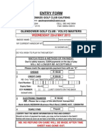 Entry Form - May 2013