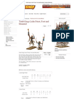 Tomb Kings Liche Priest, Foot and Mounted