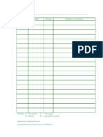 Hafazan Chart: Name of Student: - Date Surah Grade Mistakes / Remarks