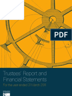 Trustees' Report and Financial Statements: For The Year Ended 31 March 2011