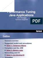 Performance Tuning Java Applications