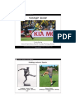 Kicking in Soccer: Kicking: Art and Sports