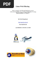 Linux Web Filtering