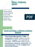 Cause and Effect Fishbone Ishikawa Diagram