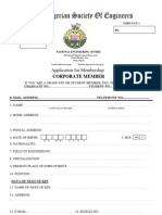 Corporate Membership Form