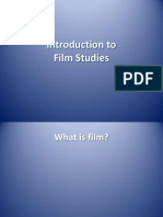 Intro To Film Studies