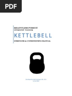 Kettlebell Strength and Conditioning Manual