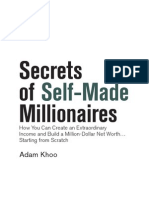 Secrets of selfmade millionaires