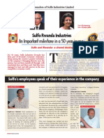 Sulfo Rwanda Industries: An Important Milestone in A 50 Year Journey