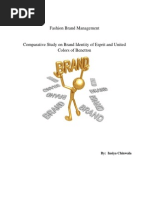Download Comparative Study on Brand Identity of Esprit and United Colors of Benetton by inkywinky SN123954090 doc pdf