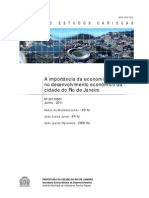 3067 a Importancia Da Economia Criativa No Rio de Janeiro