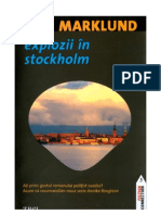 Explozii in Stockholm - Liza MARKLUND