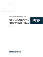 Međunarodno Privatno Pravo - Ispitna Pitanja