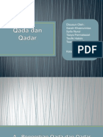 Qada dan Qadar