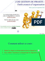 Outils de Gestion Des Projets - Outils Avancés D'organisation PDF
