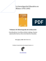 ColecciónLa Investigación Educativa en México-1992-2002-v10