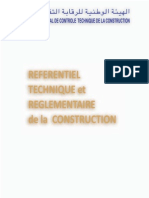 Algérie - Référentiel Technique Et Réglementaire de La Construction PDF