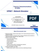 OPNET - Network Simulator OPNET - Network Simulator