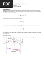 Vertical Parabolic Curve