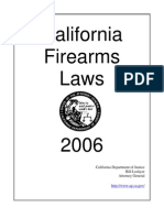 California Firearms Laws 2006