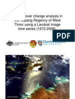 Rohan Fisher - Forest cover change analysis in the Kupang Regency of West Timor using a Landsat image time series (1972-2006)
