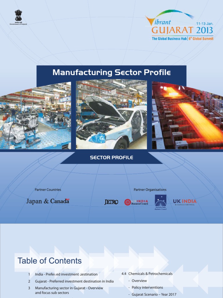 Manufacturing Sector Profile PDF | PDF