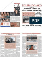 Jornal Folha Do Aço - Ed. 110 BROCHURA