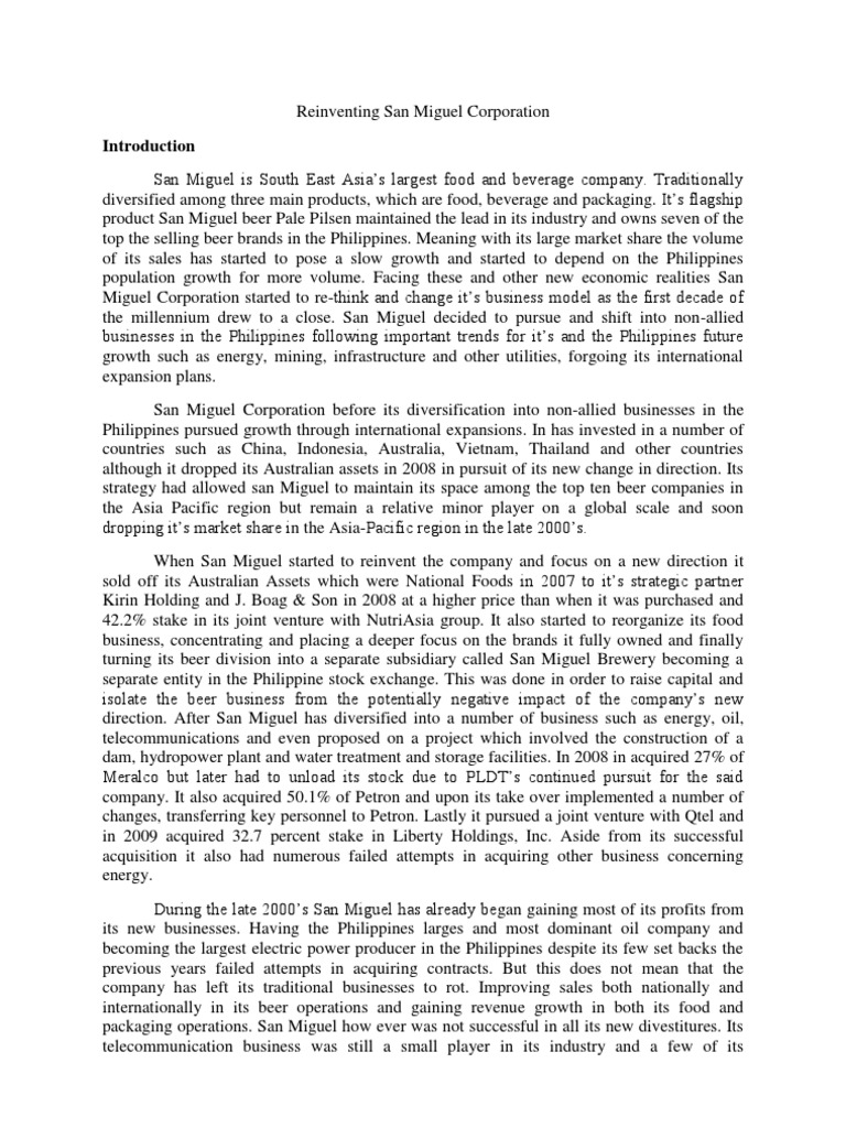 San miguel corporation slideshare image