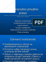 MeÄ Unarodno Privatno Pravo - Prezentacija