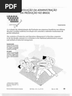 ARTIGO 01 - EVOLUÇÃO DA ADMINISTRAÇÃO DA PRODUÇÃO NO BRASIL - RAE