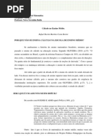 Cálculo no Ensino Médio
