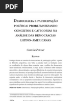 Democracia e participação política
