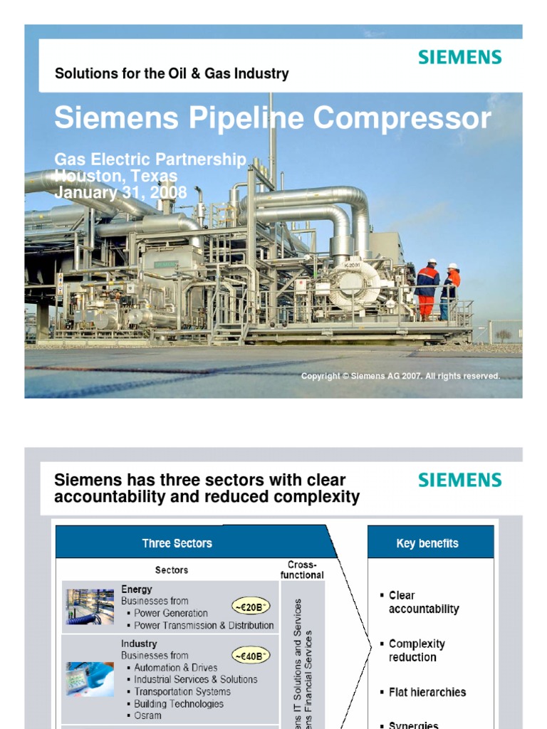 Siemens Compressor | Download Free PDF | Siemens | Gas Compressor