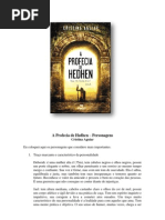 A Profecia de Hedhen - Personagens