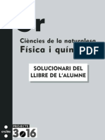 Física I Química 3r ESO Solucionari Llibre Alumne.