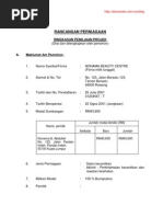 Contoh Kertas Kerja - Rancangan Perniagaan Projek Tanaman 