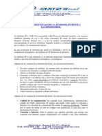 Ventajas y Desventajas de La Telefonía Ip Frente A La