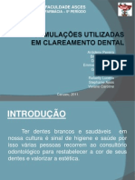 #Formulas Utilizadadas em Clareamento Dental