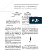 Genetic Algorithm Optimization of Escape and Normal Swimming Gaits For A Hydrodynamical Model of Carangiform Locomotion