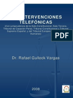Las Intervenciones Telefonicas - Rafael Gullock Vargas