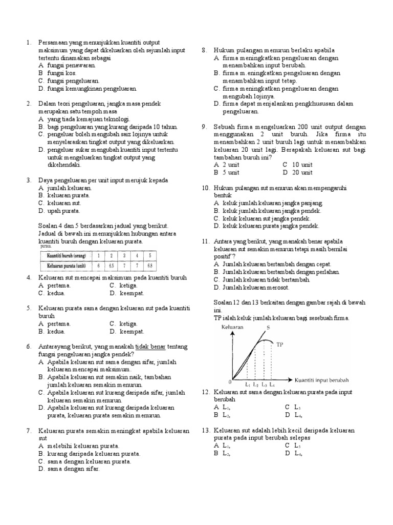 Kos Pengeluaran Pdf