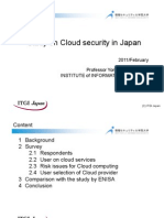 Study On Cloud Security in Japan