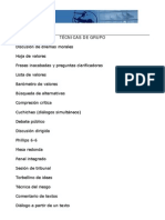 Tecnicas de Grupo PDF