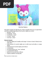 Download owl hat  by steve88crx SN124071417 doc pdf